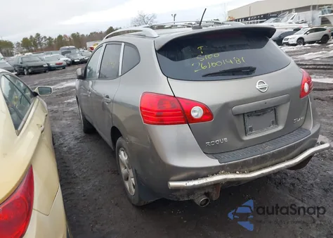 2008 Nissan Rogue Sl z USA, uszkodzony, nr VIN JN8AS58V28W400683